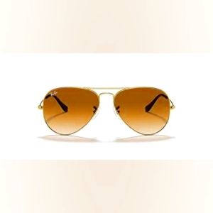 New Rayban Aviator Polarized 3025 Gold/Brown Polar